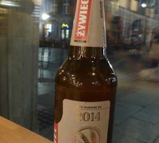 Im Restaurant Pankejk zu einem Absacker