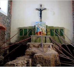 Das Innere der Kapelle