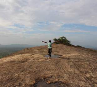 Shehan auf Pidurangala Rock