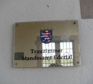 Standesamt auf der Edertalsperre