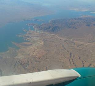 Blick auf Hoover-Dam