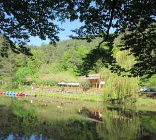 Am Paddelweiher in Hauenstein
