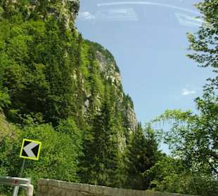 Juli Auffahrt bei Königswetter