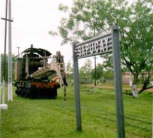 Ehemaliger Bahnhof von Sapucay