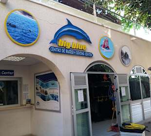 Anmeldung von der Tauchbasis