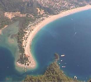 Luftaufnahme Ölüdeniz Lagune