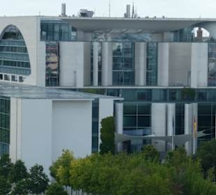 Blick vom Dach des Reichstagsgebäudes