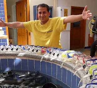 Das grosse Spülbecken