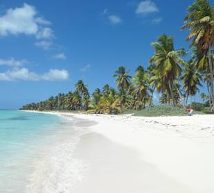 Strand auf Saona