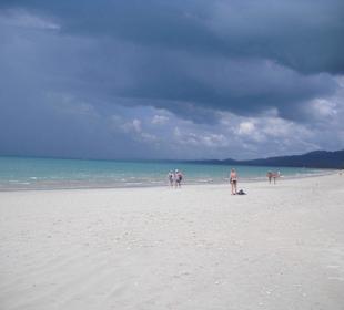 Endlos weißer Strand!