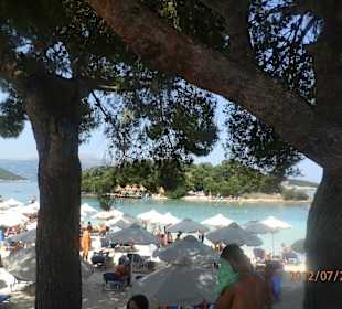 Super plaża w Ksamil