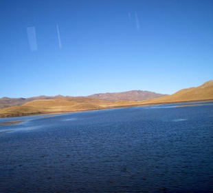 View over Lake Titicaca