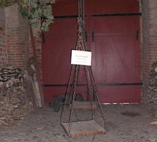 Hexenwaage im Innenhof