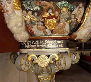 Treppenaufgang zur Kanzel