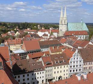 Blick auf die Altstadt vom Rathausturm aus