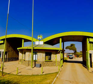 Kimana Gate des Amboseli Nationalparks