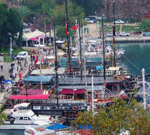 Hafen Antalya im November