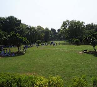 Im Lodi Garden unterwegs