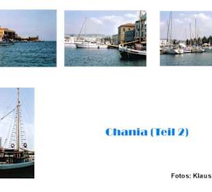 Der Hafen von Chania
