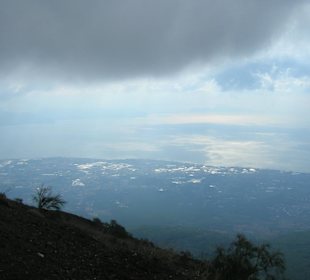 Il panorama da lassù