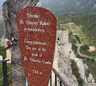 Der höchste Punkt der Burg