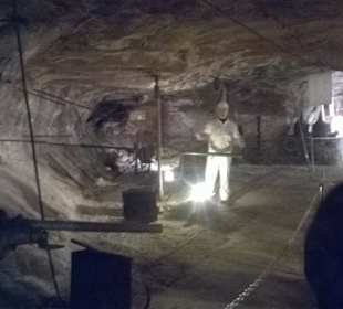 Im Erlebnisbergwerk Merkers