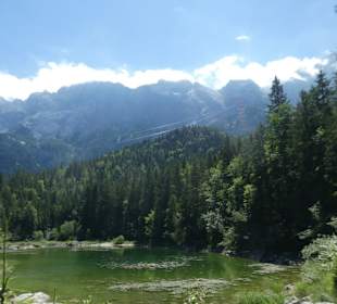 Eindruck von einem Spaziergang rund um den Eibsee
