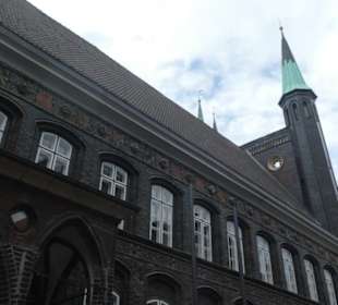 Das Rathaus von Lübeck