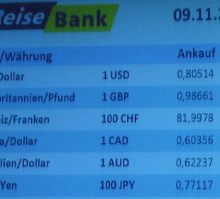 Reisebank - An und Verkauf