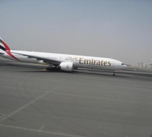 Flugzeug der Emirates