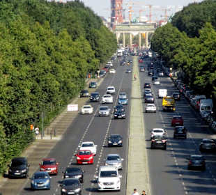 Blick zum Brandenburger Tor