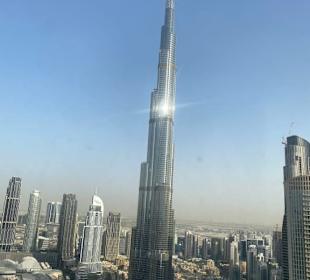 Burj khalifa von oben 