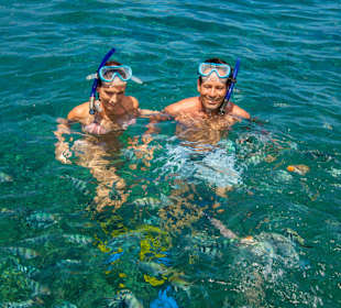 Snorkeling at Blue Bay Marine Park