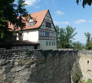 Burganlage auf dem Schlossberg von Königsberg