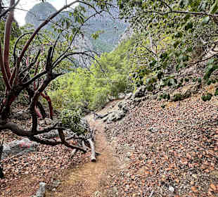 Wandern Göynük bei Kemer