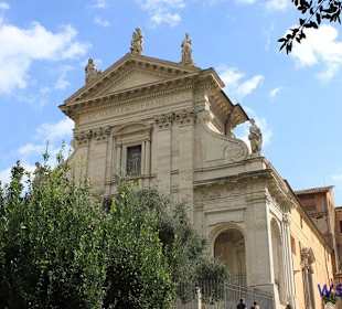 Alter Tempel am Forum Romanum