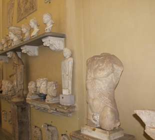 Pictures of statue in Vatican Museum, Rome, Italy 