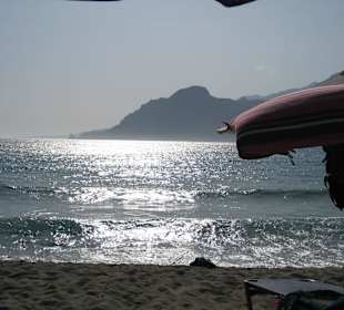 Plakias Strand Abendsonne