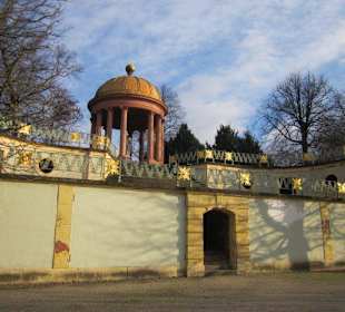 Schlosspark Schwetzingen im Winter