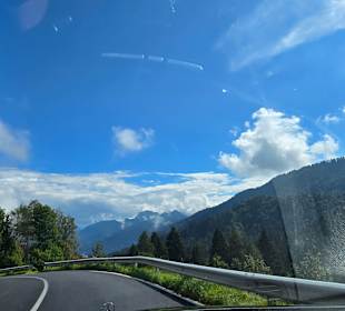 Umleitung z.Plöckenpass auch noch auf der SS465