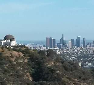 Blick auf LA vom Griffith Park