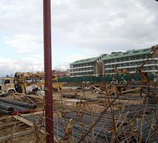 Unbenannte Baumassnahme neben Sensimar am 06.01.