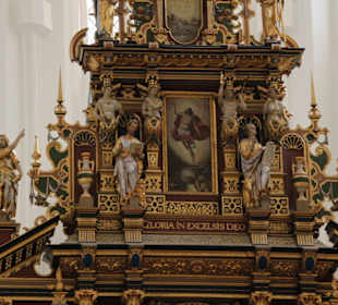 Barock Hochaltar Detail