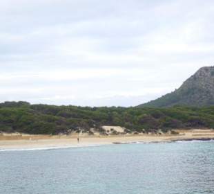 Die Bucht Cala Agulla