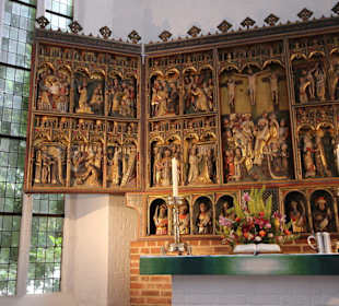 Der Flügelaltar (1460) Detail