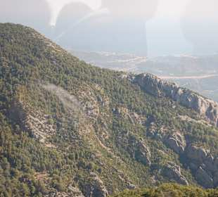 Widok z kolejki linowej