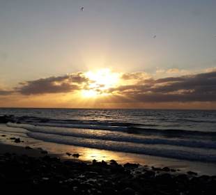 Sonnenaufgang am Strand