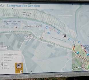 Übersichtsplan Langwarder Groden