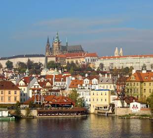 Blick auf Prager Burg