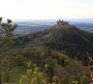 Burg Hohenzollern vom Albtrauf